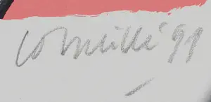 Corneille - Kleuren litho: 1991 kaufen? Bieten Sie von 225!