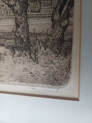 Cor van der Woerd - Gezicht op Deventer kopen? Bied vanaf 25!