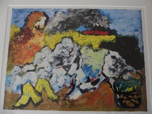 Jan Sierhuis - litho, ZT. 2005 kopen? Bied vanaf 70!