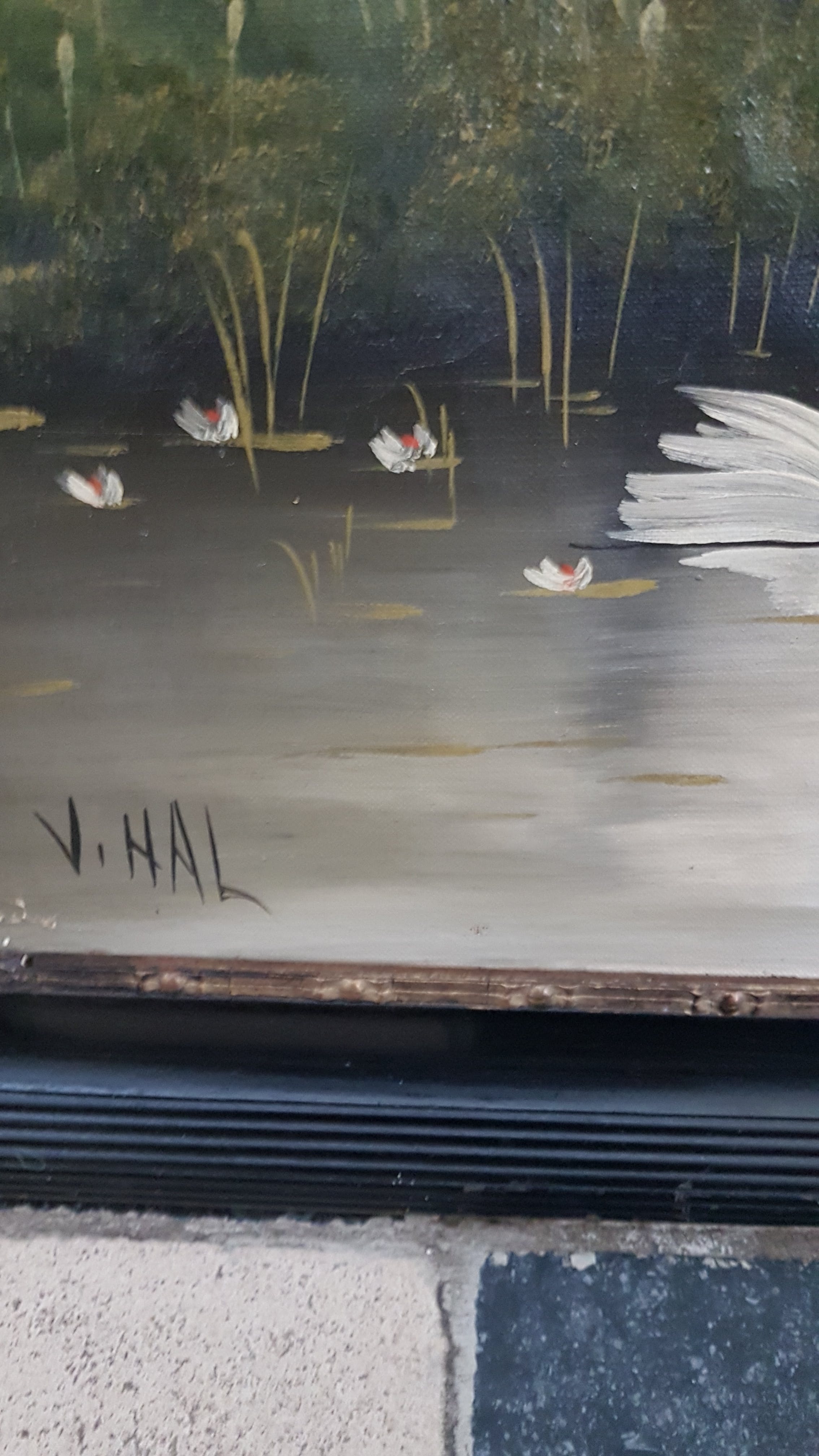 Niet of onleesbaar gesigneerd - Zwaan  kopen? Bied vanaf 1!