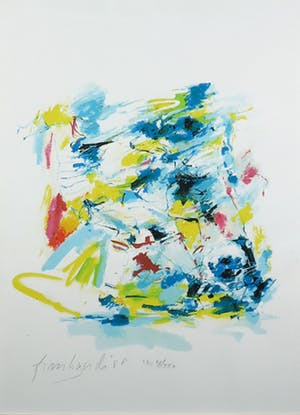 Frank Gude - Litho, Voetbal - Ingelijst kopen? Bied vanaf 1!