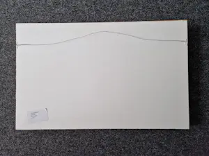 Mar Vedder - Unica (3/5) zeefdruk "wijds Gronings landschap/doorgesneden" in lijst - ges. kopen? Bied vanaf 68!