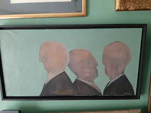 Leo de Jong - Converserende mannen kopen? Bied vanaf 200!