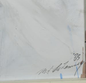 Monique de Lannoy - Acryl op karton, Eressos - Ingelijst (Groot) kopen? Bied vanaf 1!