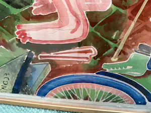 Henri de Haas - Drieluik 'De straat' kopen? Bied vanaf 200!