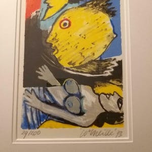 Corneille - Zeefdruk, geen titel. kopen? Bied vanaf 90!