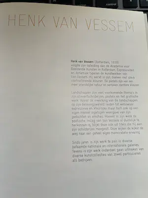 Henk van Vessem - Verzonken Beschouwing kopen? Bied vanaf 200!