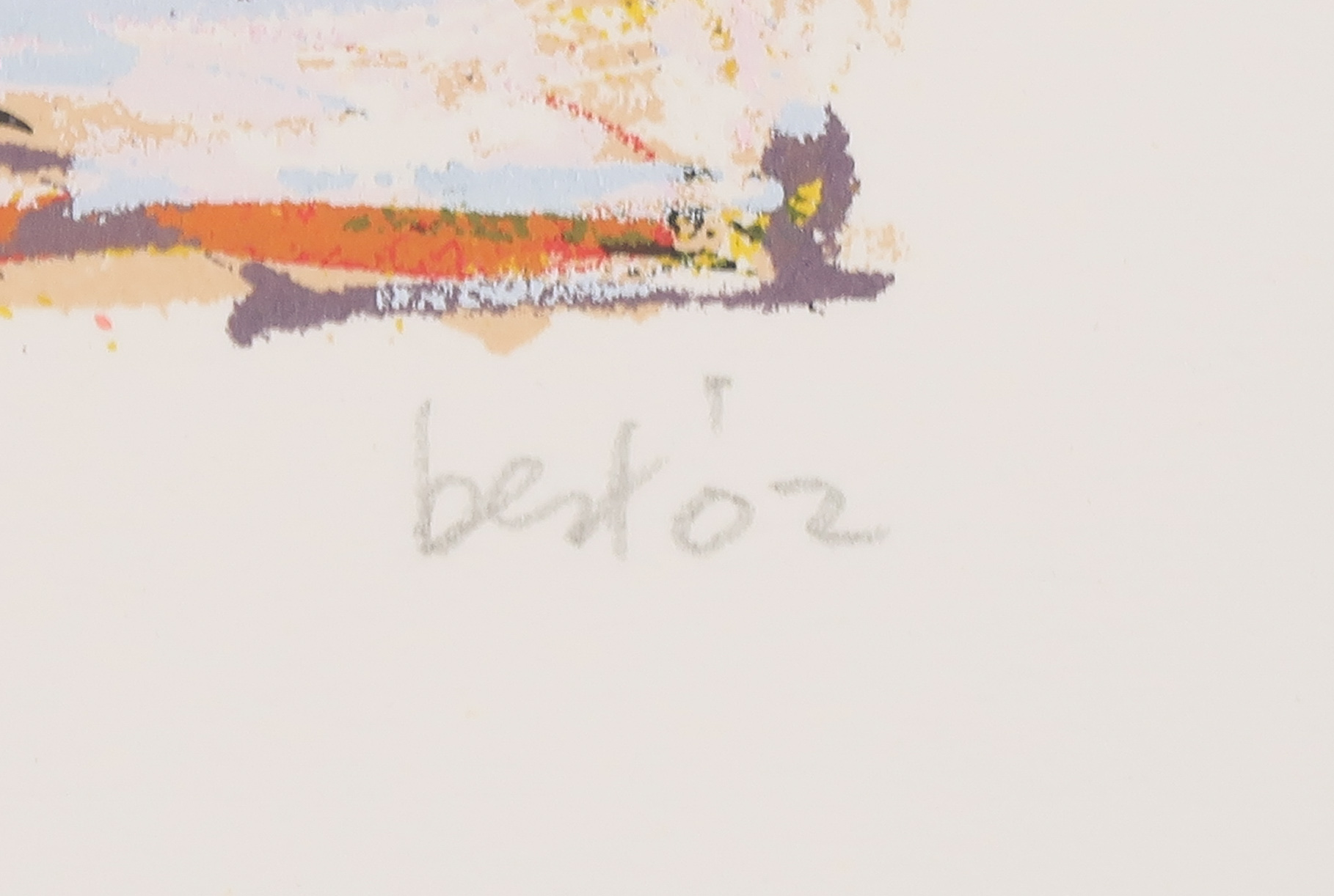 Bert van Zelm - Zeefdruk, Z.T. Toros kopen? Bied vanaf 1!