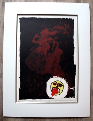 Pierre Alechinsky - litho: Le tireur de langue - 1974 kopen? Bied vanaf 599!