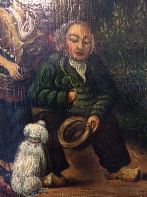 Niet of onleesbaar gesigneerd - Antiek prentje kopen? Bied vanaf 10!