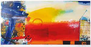 Theo Koster - Zeefdruk, Liaison I verkocht voor € 1!