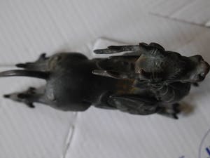 Niet of onleesbaar gesigneerd - geluksdraak....Tibetaans kopen? Bied vanaf 10!
