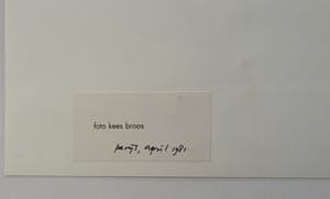 Cesar Domela - portretfoto door Kees Broos kopen? Bied vanaf 40!