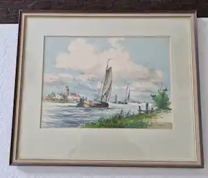Marius de Jongere - Druk op het water verkauft für € 75!