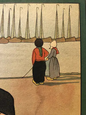 Rie Cramer - Lot van drie litho's (ca. 1920), illustraties voor kinderboeken kopen? Bied vanaf 69!