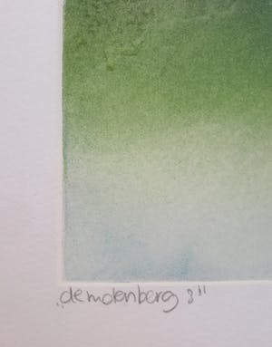 Ries Kleijnen - De molenberg 3, ets/zeefdruk kopen? Bied vanaf 35!