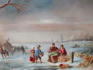 Hans Habraken - Winterlandschap kopen? Bied vanaf 395!