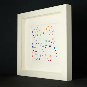 herman de vries - Besondere Siebdruck aus "research XXVI" - hochwertig gerahmt kopen? Bied vanaf 480!