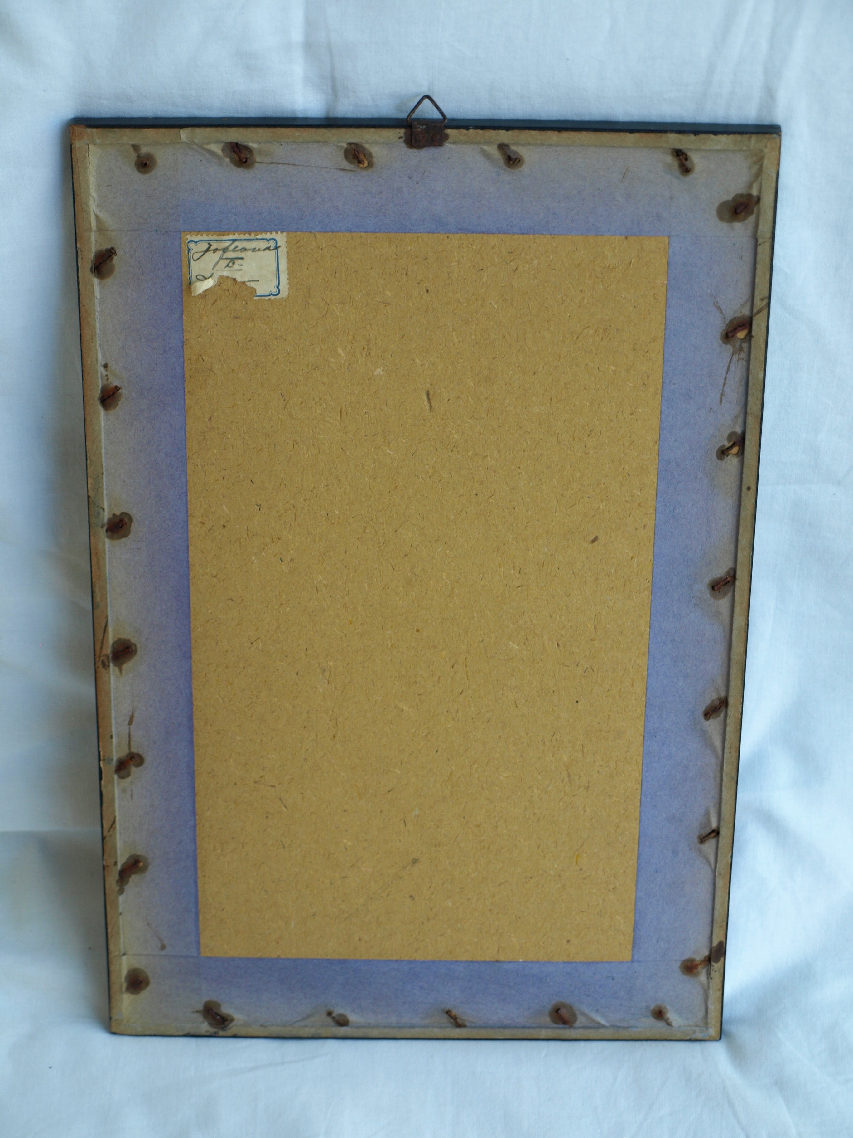 Johannes Josseaud - Ets , St Anna Dwarsstraat Amsterdam – gesigneerd & ingelijst – ca 1920 kopen? Bied vanaf 10!