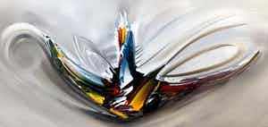 Gena - Abstract Flying verkocht voor € 1!