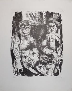 Jan Mensinga - Cafescene kopen? Bied vanaf 39!