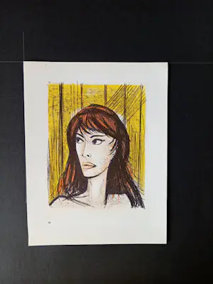 Bernard Buffet - Kleurenlitho FEMME uit 1967 kopen? Bied vanaf 55!