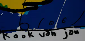 Herman Brood - Zeefdruk: Kook van jou (laatste exemplaar!) kopen? Bied vanaf 650!