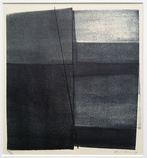Hans Hartung - Abstracte compositie, litho (mooi ingelijst) kopen? Bied vanaf 375!
