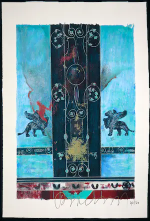 Gerti Bierenbroodspot - Zeefdruk, Zonder titel 4 kopen? Bied vanaf 1!