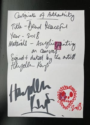 Hayden Kays - Dead Peaceful kopen? Bied vanaf 200!