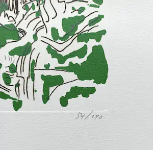 Pieter Holstein - Ontmoeting, handgekleurde ets kopen? Bied vanaf 60!