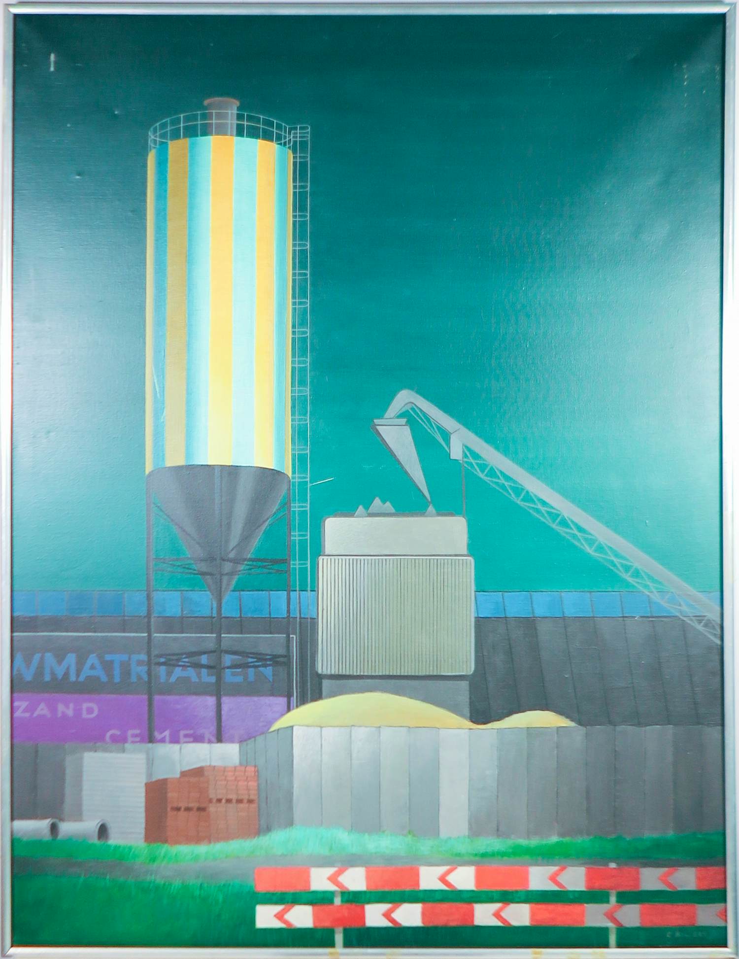 Kees Balvers - Acryl op doek, Z.T. - Ingelijst kopen? Bied vanaf 150!