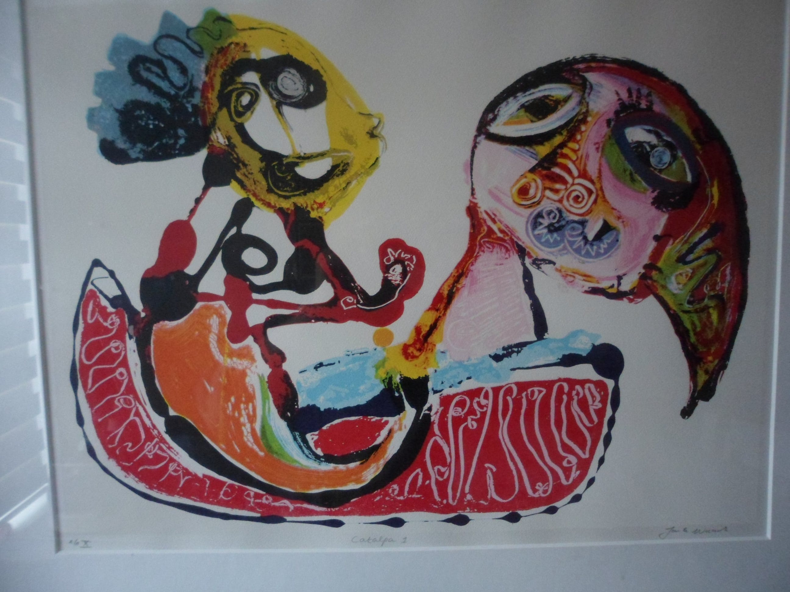 Jan te Wierik - 2 zeefdrukken,"Catalpa 1 en Catalpa 2. kopen? Bied vanaf 280!