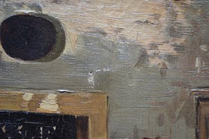 Bertha Muller - Olieverf op doek - Haarlemsch Hofje - 1949 kopen? Bied vanaf 10!