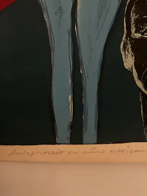 Corneille - zelfportret met Mexicaanse schedel 1976 kopen? Bied vanaf 400!