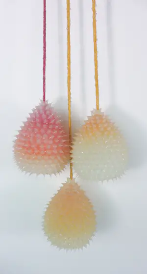 Jürgen Reichert - Set van drie siliconen lampen, 'Lichtwesen' kopen? Bied vanaf 350!