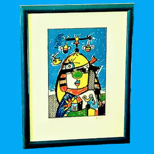 AcheterOtmar Alt - Original Otmar Alt Grafik "Sternzeichen Waage" 1980 Handsigniert, Limitiert? Enchérissez de 150!