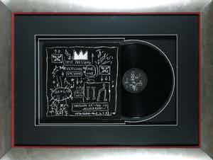 Jean-Michel Basquiat - LP-hoes, Rammellzee, K-Rob: Beat Bop - Ingelijst verkocht voor € 1!
