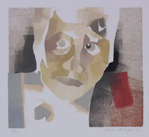 Nicole Montagne - Sjabloondruk, Zonder titel kopen? Bied vanaf 30!