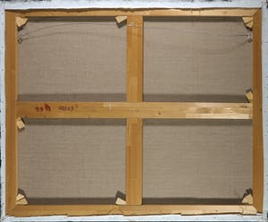 Jos Schimmer - Olieverf op doek, Z.T. (Abstracte compositie) (Groot) kopen? Bied vanaf 1!