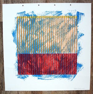 Elise IJskes - Zeefdruk: 2000 kopen? Bied vanaf 45!