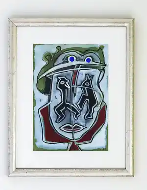 Herman Krikhaar - Zonder titel verkocht voor € 70!