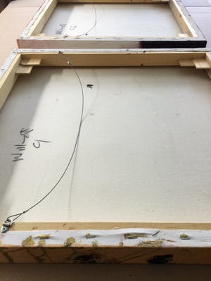 Niet of onleesbaar gesigneerd - ZT - 2 losse delen vormen samen één geheel kopen? Bied vanaf 1!