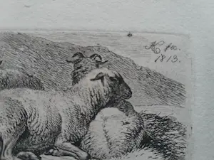 Johann Adam Klein - Ruhende Schafe kopen? Bied vanaf 35!