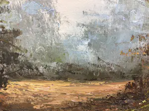 Niet of onleesbaar gesigneerd - Bospad. kopen? Bied vanaf 1!