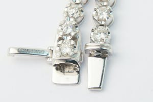 2519 - exclusief 18 krt goud & diamanten Halssieraad - ruim 11 Ct VS1/H diamant! kopen? Bied vanaf 6200!