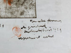 Anton Heyboer - 1979 - ets met 4 figuren uit het systeem. kopen? Bied vanaf 125!