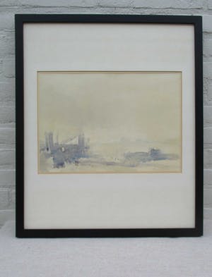 Frans van der Heide - Gezicht op Veere vanaf steiger Kapelle kopen? Bied vanaf 65!