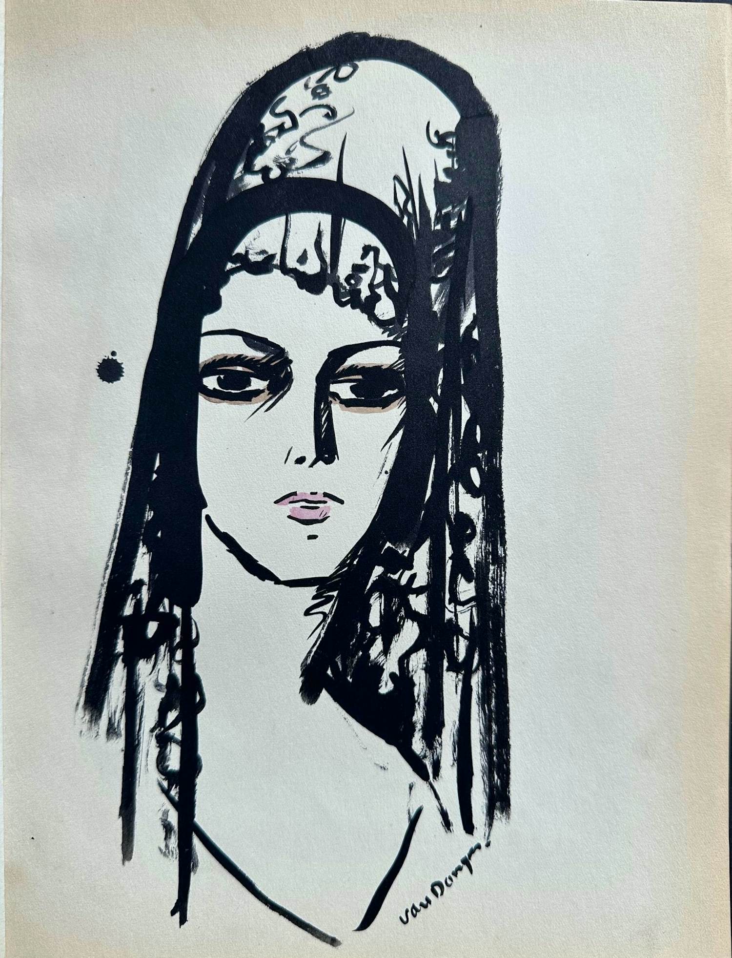 Kees van Dongen - Espagnole 1925 - Pochoir kopen? Bied vanaf 375!