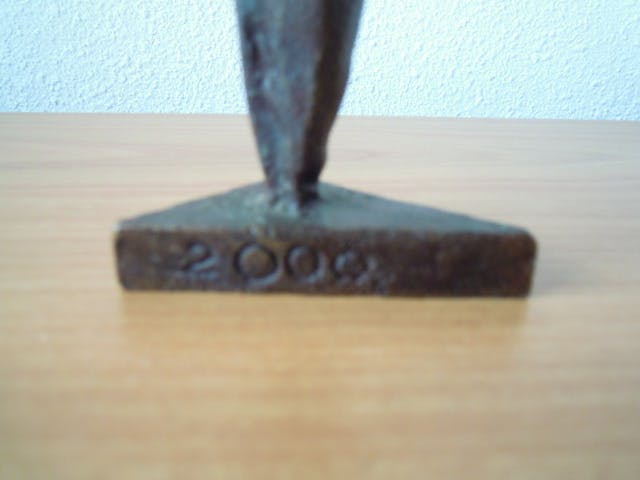 Elly du Clou-Bruggeman - Bronzen gesigneerd beeldje met de titel " SAMEN " kopen? Bied vanaf 45!